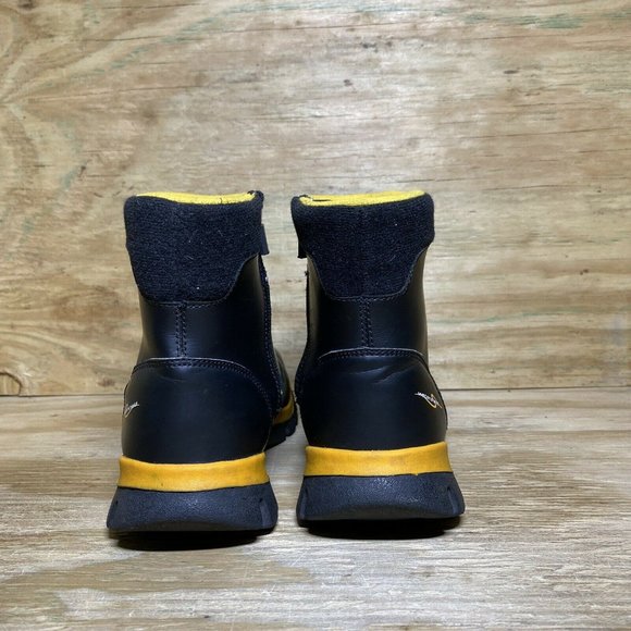 Nike WaterShield Waterproof Boots Womens Size 7.5 Black Yellow 314699-071 - Picture 4 of 12